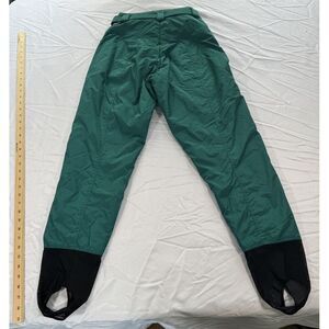 Obermeyer Women's Size 6‎ Stirrup Ski Pants, Green Real EUC Belted